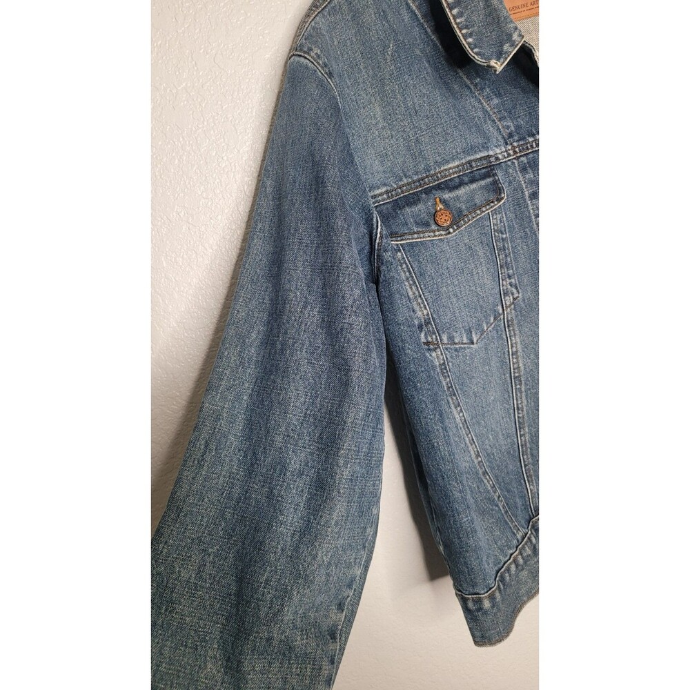 Oshkosh Men's Size XL‎ Blue Denim Trucker Button Up Jacket EUC - Picture 7 of 16